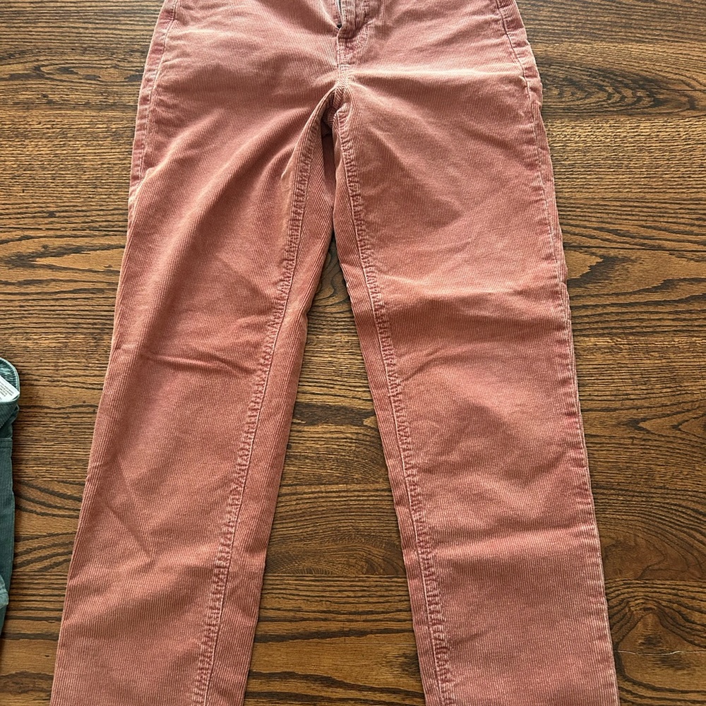 American Eagle Outfitters Women's Straight Leg Jeans - Rust